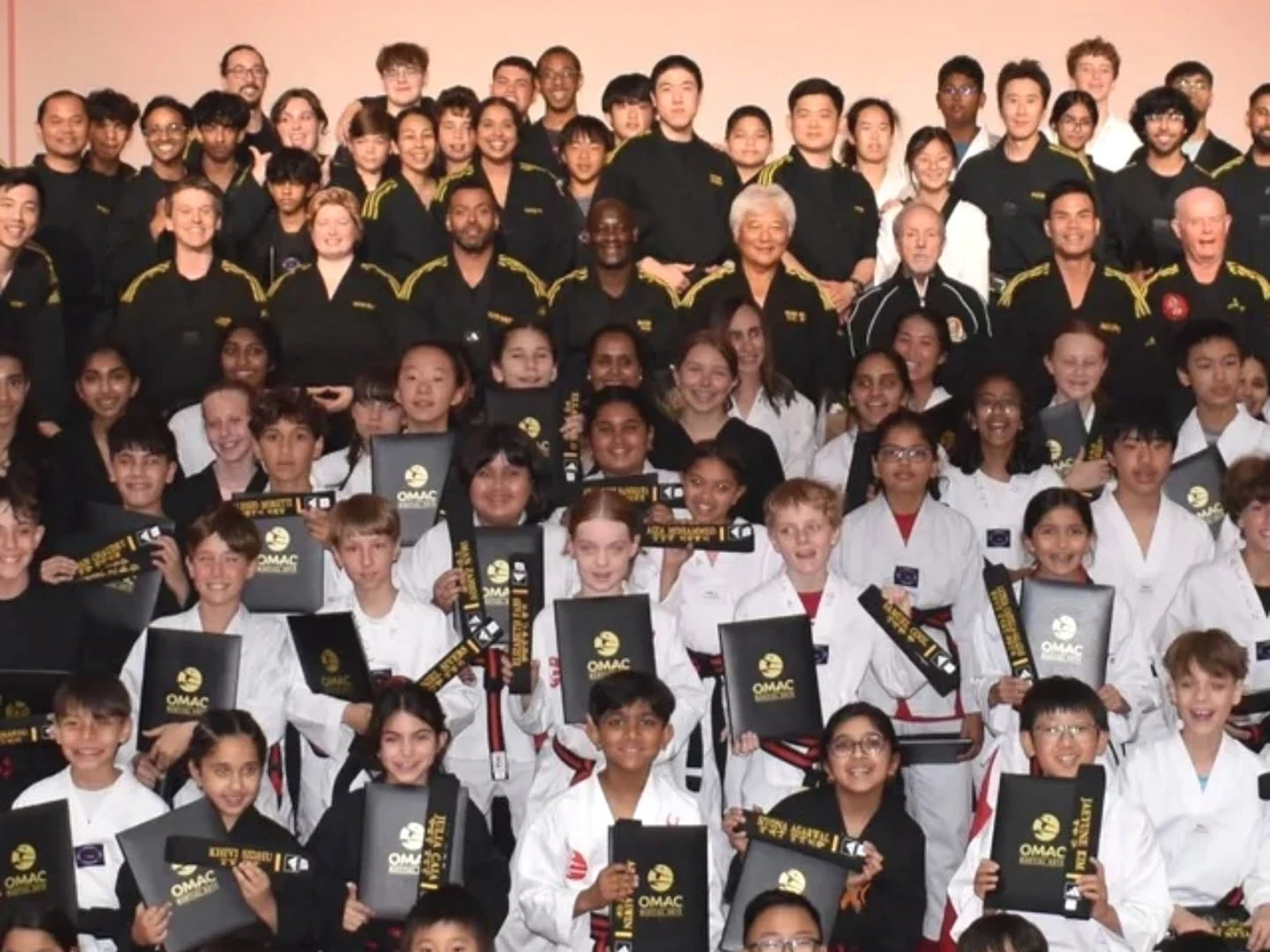 Training at OMAC Martial Arts Richmond Hill