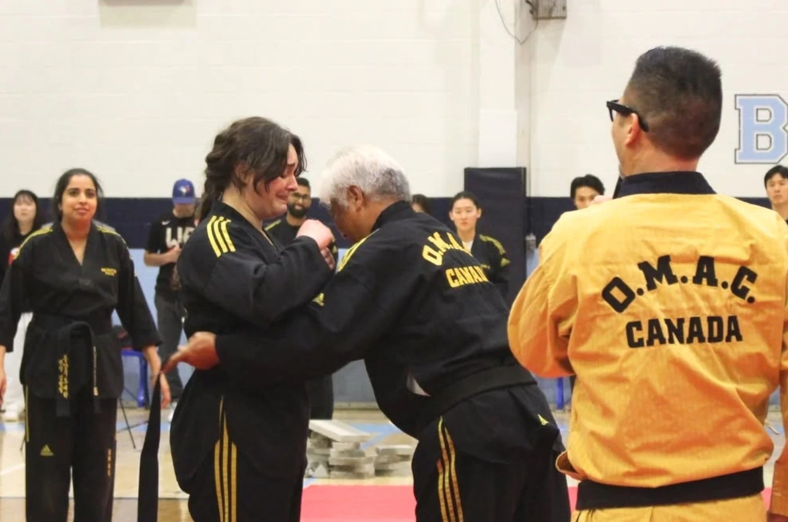 Taekwondo fitness class at OMAC Martial Arts Richmond Hill